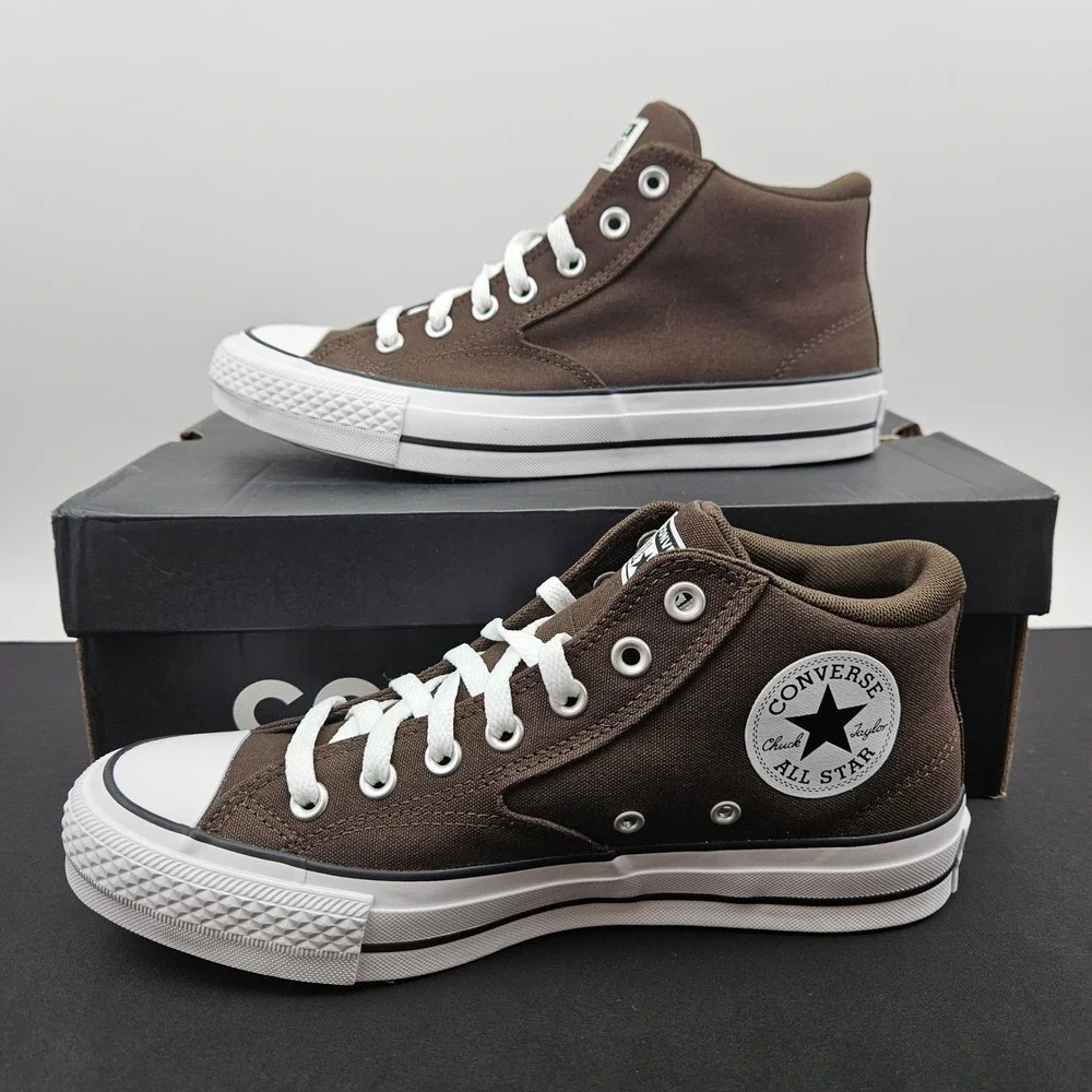 Converse CTAS Malden Street Mid Fresh Brew Brown Mens 8 Womens 10 A11708F NEW - Picture 2 of 7